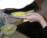 コツを使ってふんわりやさしいオムライス作り方12写真