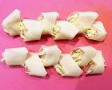 春巻きの皮でエピ風生ハムチーズ作り方4写真