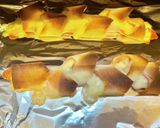 春巻きの皮でエピ風生ハムチーズ作り方5写真