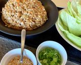 サンチョイボウ(肉そぼろのレタスラップ）作り方6写真