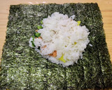 たくあんと野沢菜のおにぎらず作り方3写真