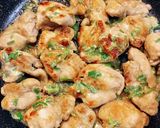 鶏肉マヨぽん酢炒め弁当 21/11.12作り方1写真