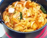 お鍋ひとつで簡単!ピリ辛キムチうどん作り方2写真
