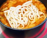 お鍋ひとつで簡単!ピリ辛キムチうどん作り方3写真