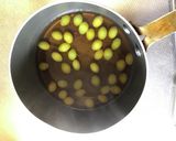 秋の味覚！煮豆風『甘辛銀杏』作り方2写真