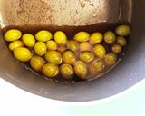秋の味覚！煮豆風『甘辛銀杏』作り方3写真