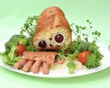 フランスパンのロボット兵作り方10写真