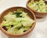 レタスとワカメの和風ごまポン酢サラダ作り方4写真