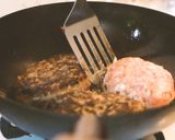 お麩でヘルシーサッパリ和風ハンバーグ作り方9写真