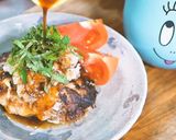 お麩でヘルシーサッパリ和風ハンバーグ作り方16写真