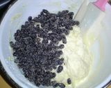 甘納豆入り柚クリームチーズのロールパン作り方7写真