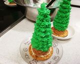 アイスクリームコーンdeクリスマスツリー作り方6写真