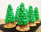 アイスクリームコーンdeクリスマスツリー作り方7写真