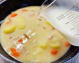 市販のルーに隠し味+♡クリームシチュー♡作り方15写真