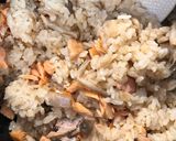 簡単♪鮭といくらの炊き込み御飯作り方5写真