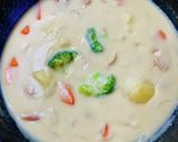 市販のルーに隠し味+♡クリームシチュー♡作り方19写真
