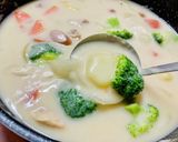 市販のルーに隠し味+♡クリームシチュー♡作り方20写真