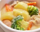 市販のルーに隠し味+♡クリームシチュー♡作り方21写真