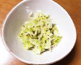 シャキシャキ白菜のゆかり和え作り方2写真