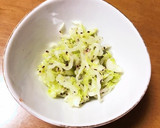 シャキシャキ白菜のゆかり和え作り方2写真