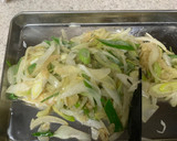 豚こま肉と春菊のオイスター炒め作り方6写真