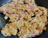そぼろ丼　カレー味　余ったカレールー作り方4写真