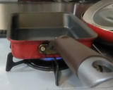 大阪王将の冷凍餃子を玉子焼き器でキレイに作り方4写真