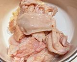 ゆかりのイブクロ　　鶏皮ネギだれ作り方1写真
