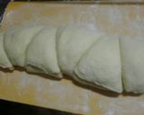 甘納豆入り柚クリームチーズのロールパン作り方14写真