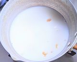 ワンタン入りミルクかきたまスープ作り方2写真