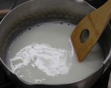 ミルクゼリーピーチソース【学校給食】作り方2写真