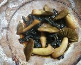 シモコシ（天然キノコ）の焼きキノコ作り方6写真