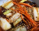 白ネギ(東京ネギ)の甘酢ナムル風作り方10写真