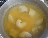 こんにゃくと卵のやさしいスープ作り方1写真