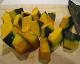 しっとり～♡　かぼちゃの煮物♡作り方1写真