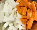 我が家のけんちん汁(豚肉入り)作り方1写真