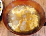 こんにゃくと卵のやさしいスープ作り方3写真