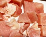 湯煎で簡単ブレイン☆鶏むね肉ミートソース作り方1写真
