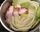 無水！白菜と豚肉の煮物作り方2写真