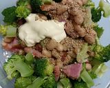 カリカリベーコンの大豆和え作り方3写真