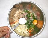 ガレットにんじん♪簡単おかずピザ用チーズ作り方4写真