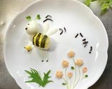 テディベアっぽいおにぎりプレート♪作り方15写真