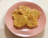 離乳食後期♡ツナとうどんの手づかみおやき作り方5写真