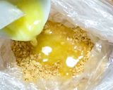 米粉クッキーとフルーツのレアチーズケーキ作り方4写真