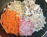 ひき肉入り☆和風炊き込みおこわ作り方3写真