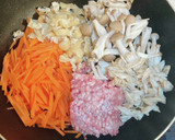 ひき肉入り☆和風炊き込みおこわ作り方3写真