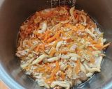 ひき肉入り☆和風炊き込みおこわ作り方6写真