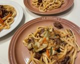 霜月18　献立　焼うどん作り方1写真