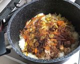 イラン♡鶏肉と人参の驚きの炊き込みご飯作り方15写真