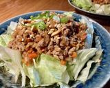 サンチョイボウ(肉そぼろのレタスラップ）作り方8写真